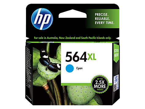 HP 564XL CYAN INK CARTRIDGE