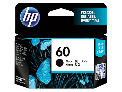 HP 60 Black Original Ink Cartridge