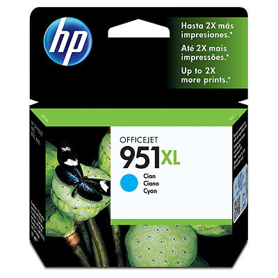 HP 951XL CYAN OFFICEJET INK CARTRIDGE