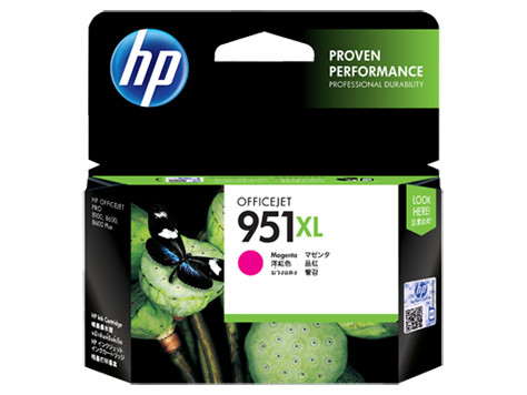 HP 951XL MAGENTA OFFICEJET INK CARTRIDGE