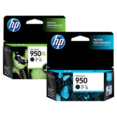 HP 950 BLACK OFFICEJET INK CARTRIDGE