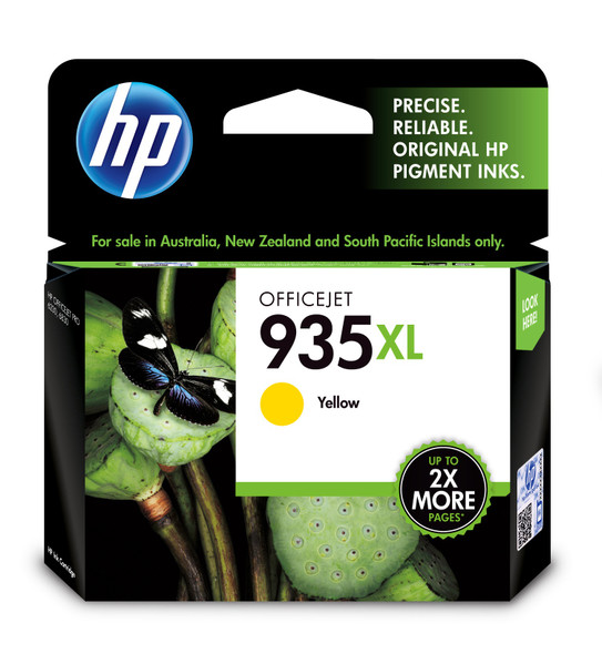HP 935XL HIGH YIELD YELLOW INK C2P26AA