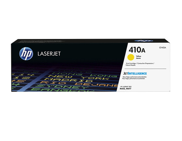 HP 410A Original Laser Toner Cartridge Yellow - 2300 Pages