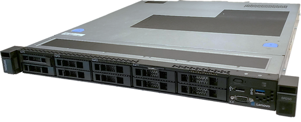 SERVER SR250, 1xIntel Xeon E-2246G 6C 3.6GHz 80W, 1x16GB 2Rx8, SW RD, 1x450W, LFF, XCC Std