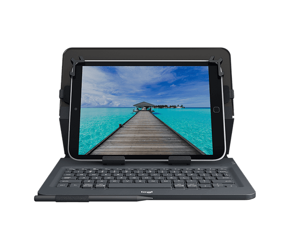 Universal Folio with Integrated Keyboard for 9-10" Tablets