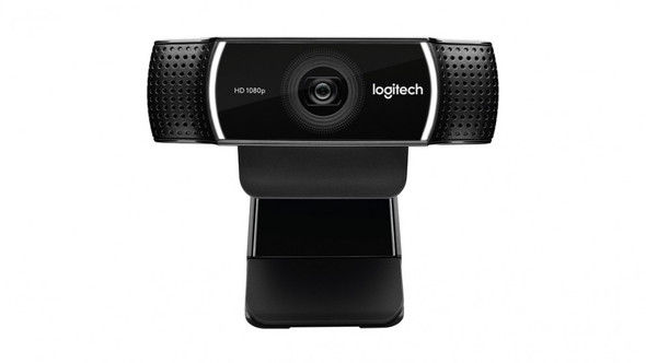 Logitech C922 Pro Stream Full HD Webcam 30fps at 1080p Autofocus Light Correction 2 Stereo Microphones