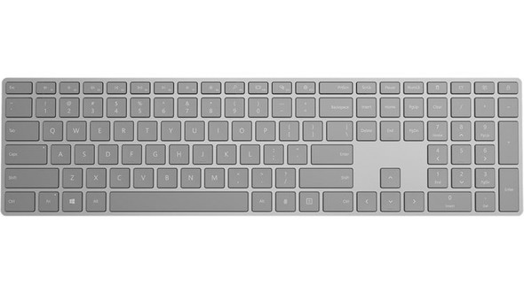 Surface Keyboard Bluetooth With Fingerprint Commercial GRAY