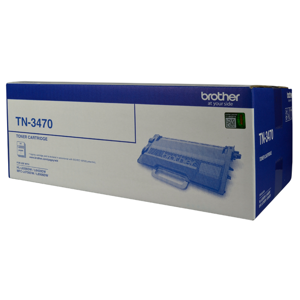 Brother TN3470 LASER TONER - HIGH YIELD UP TO 12000 PAGES -TO SUIT WITH HL-L6200DW/L6400DW & MFC-L6700DW/L6900DW