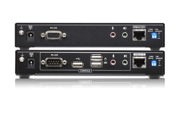 Aten USB DVI Dual View KVM Extender HDBaseT2.0 w/RS-232 - [ OLD SKU: CE-624 ]