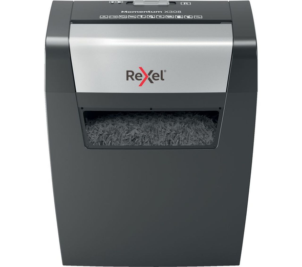 REXEL MOMENTUM X308 CROSS SHREDDER