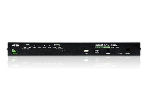 8 PORT PS/2-USB 2.0 VGA KVMP SWITCH. RACK MOUNTABLE. Support Video DynaSync, Mouse emulation, Keyboard emulation - [ OLD SKU: CS-1708A ]