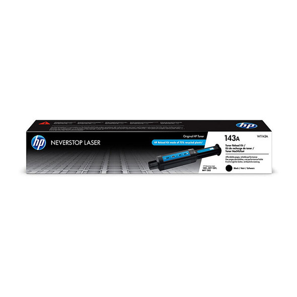 HP 143A BLACK ORIGINAL NEVERSTOP TONER RELOAD KIT