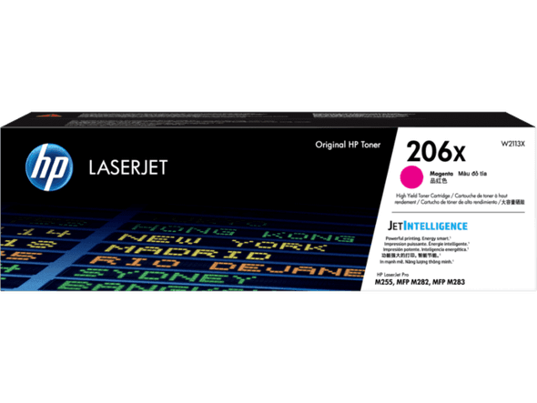HP 206X MAGENTA LASERJET TONER CARTRIDGE 2450 PAGES