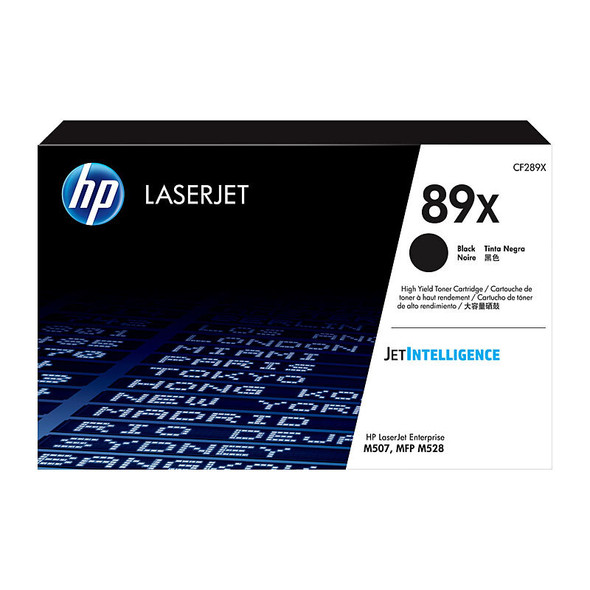 HP 89X Black Laserjet Toner High Yield 10K