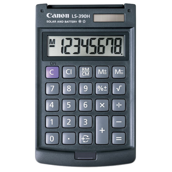 Canon LS-390HBL Calculator Hard Case 8 Digit