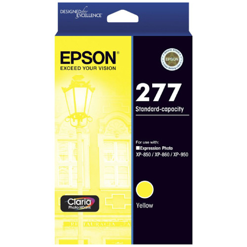 277 CLARIA PHOTO HD YELLOW INK STANDARD CAPACITY FOR XP-850