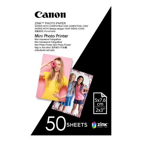 Canon MPPP50 Mini Photo Printer Paper - 50 sheets - ZP-2030-50 - Z