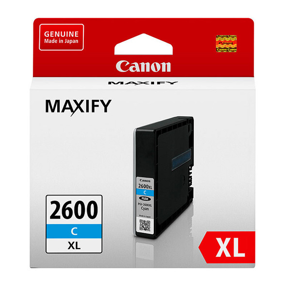 Canon PGI2600XL Cyan Ink Tank Maxify 1,500pgs