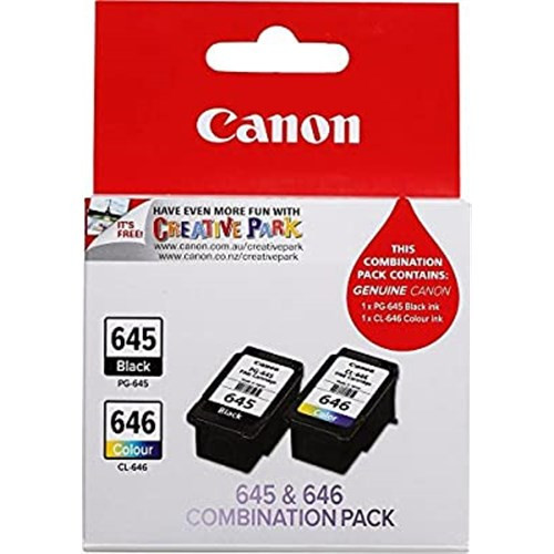 Canon PG645 & CL646 Twin Pack ink cartridges PG645CL646CP