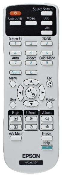 EPSON REMOTE CONTROL FOR EPSON EB-1771W