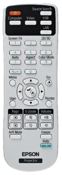 EPSON REMOTE CONTROL FOR EPSON EB-1771W