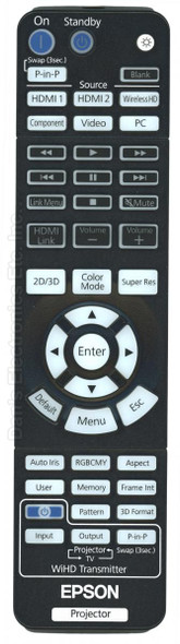 EPSON REMOTE CONTROL FOR EH-TW8200 EH-TW9200 EH-TW9200W EH-TW9300W