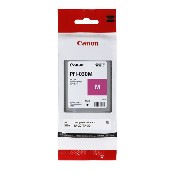 Canon PFI-030M Magenta Ink for TA series - 55ML
