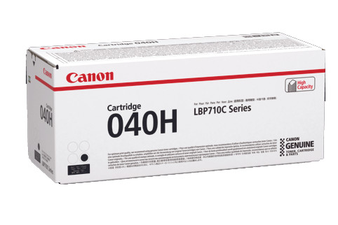 CANON CART040BK HIGH BLACK CARTRIDGE 12.5K TO SUIT LBP712CX