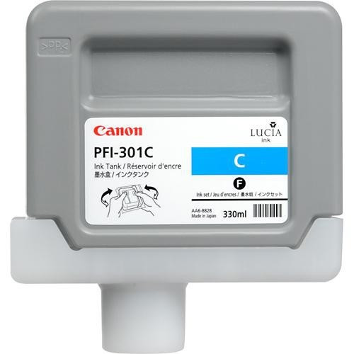 CYAN INK TANK 330ML FOR IPF8000 9000 8100 9100
