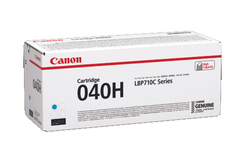 CANON CART040C HIGH CYAN TONER CARTRIDGE 10K TO SUIT LBP712CX