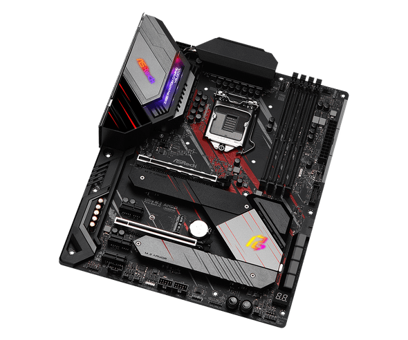 Intel Z490; ATX; Socket 1200; 4 x DDR4 DIMM; 2 PCIe 3.0 x16, 3 PCIe 3.0 x1, 1 M.2 (Key E) for WiFi; 8 SATA3, 2 Ultra M.2 (PCIe Gen3 x4 & SATA3)