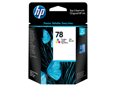 HP No.78 TRI COLOUR INKJET CARTRIDGE