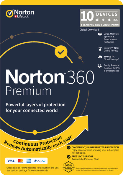 Norton 360 Premium 10 Devices