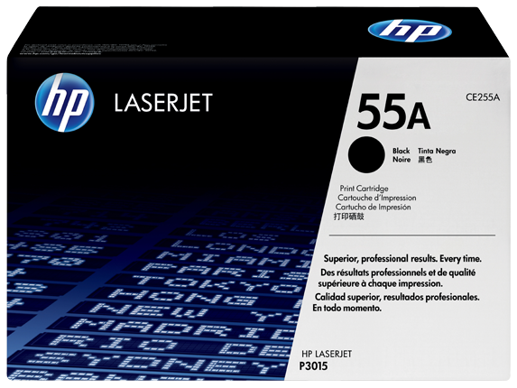 HPW2110AHP 55A BLACK TONER 6000 PAGE YIELD FOR LJ P3015