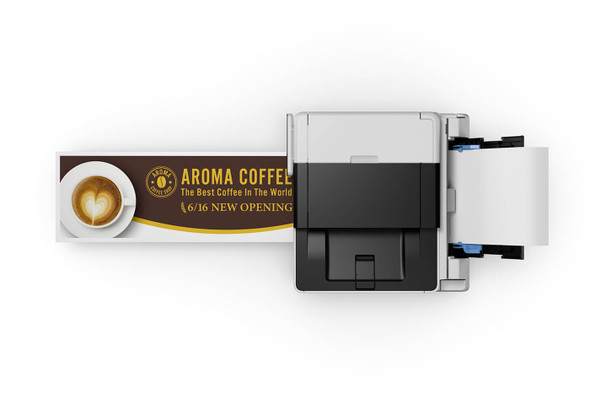 Mega versatility. All-in-one printing for your business media needs.