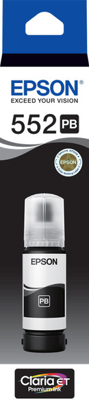 Epson T552 - Claria EcoTank - Photo Black Ink Bottle
