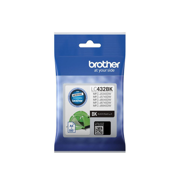 Brother LC432BK Black Ink Cartridge