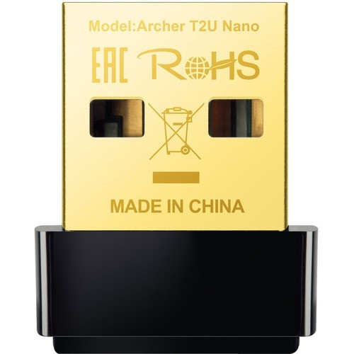 TP-Link Archer T2U Nano IEEE 802.11ac Dual Band Wi-Fi Adapter for Notebook - USB 2.0