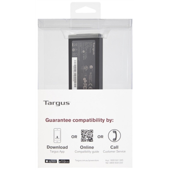 Targus 65 W AC Adapter - For Notebook, Mobile Device Laptop Power Charger
