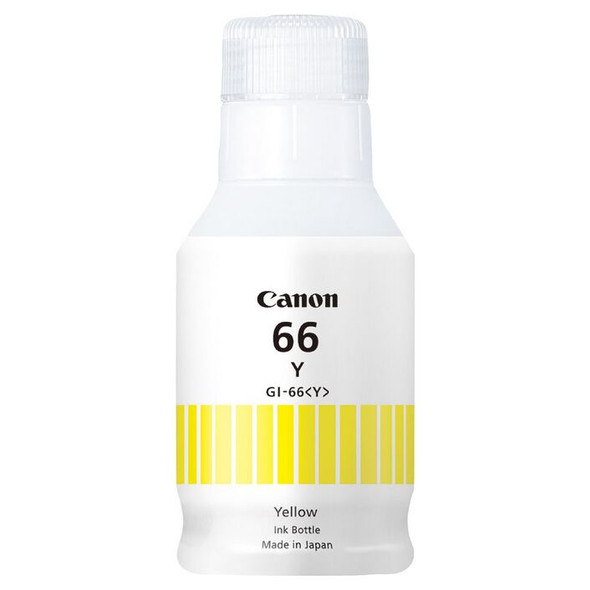 Canon GI66 Yellow ink bottle for GX6060 / GX7060 - 14K Page yield
