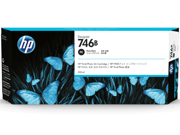 HP 746B 300ml Photo Black DesignJet Ink