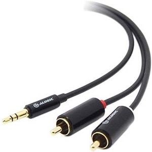Alogic 2M Mini-phone/RCA Audio Cable for Speaker, Tablet, Audio Device