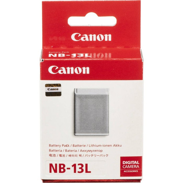 Canon NB-13L Battery - Lithium Ion (Li-Ion) - For Digital Camera - Rechargeable 
