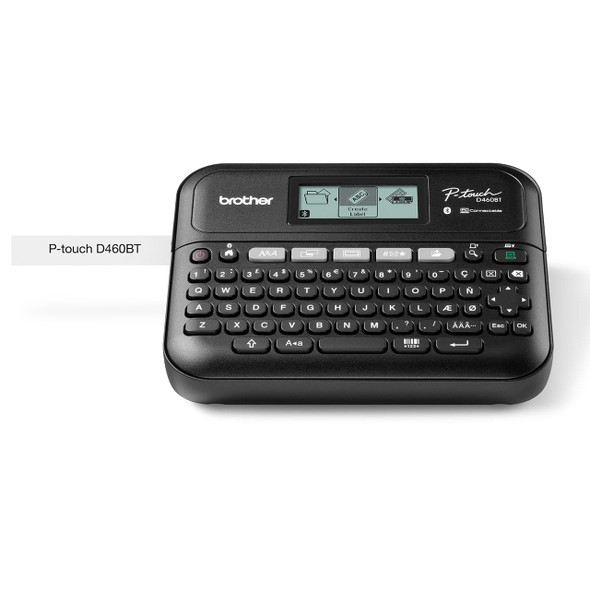 Brother PT-D460BT Desktop Label Printer Bluetooth and PC Connectable