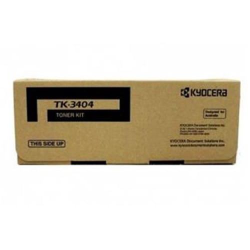 Kyocera TK3404 Black Toner 12,500 pgs 