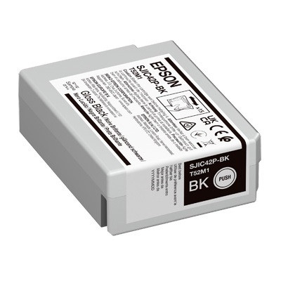 EPSON SJIC42P Black Ink Cartridge for ColorWorks CW-C4010 (50ml)