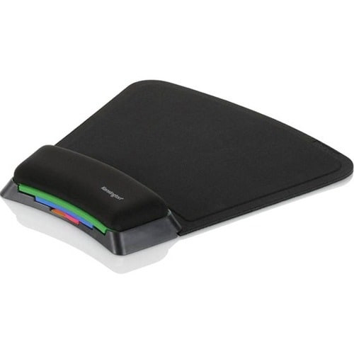 Kensington Smartfit Arc Pad Wrist Rest W/Smartfit Stain Resistant Mouse Mat / Pad