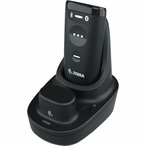 Zebra CS6080-SR Black MFi Cordless Qi Pad Charger Kit