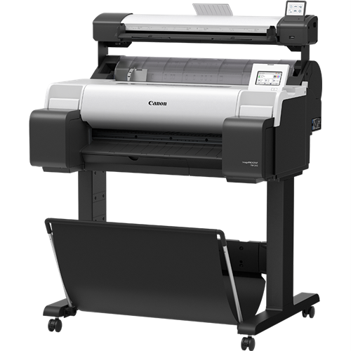 Canon iPF TM-240 24"  LFP Printer, stand & 24" Lm Scanner