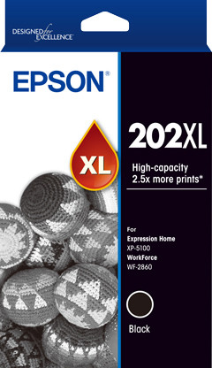 Epson 202XL Black ink WF-2860 / XP-5100